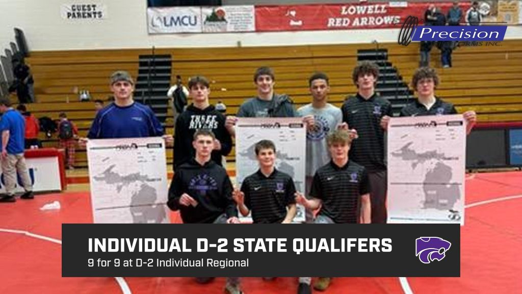 Three Rivers has 9 wrestlers advance to D-2 State Finals